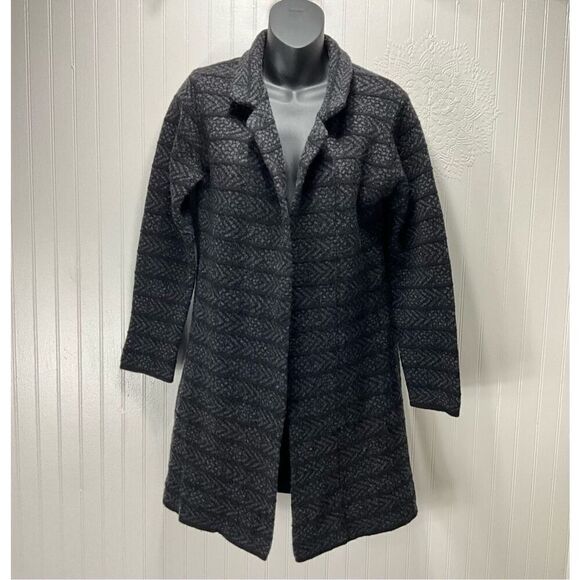 CHIARAMENTE Wool Blend Long Cardigan - Picture 1 of 5